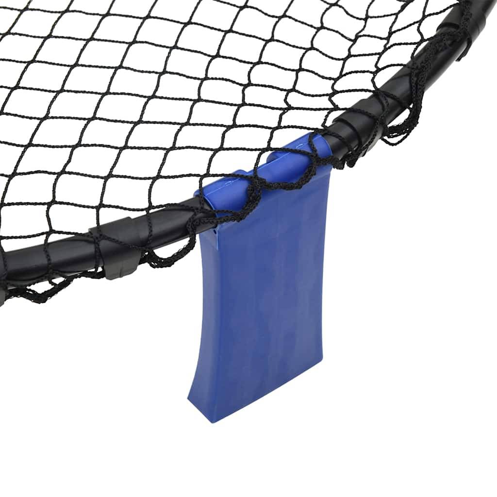 vidaXL Roundnet Set mit 3 Bällen und Pumpe Ø90x20 cm