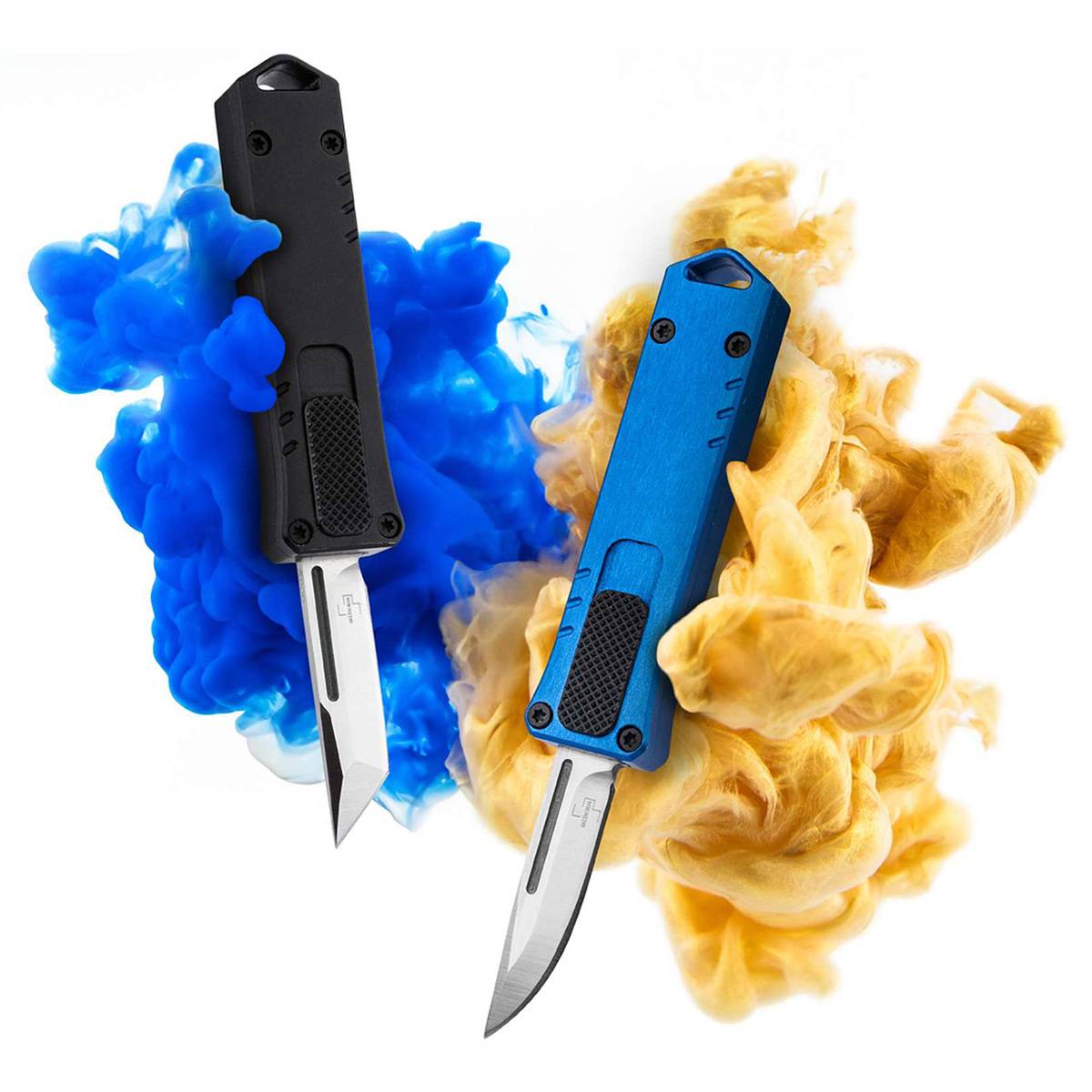 Böker Plus Micro USB OTF Taschenmesser - Blau