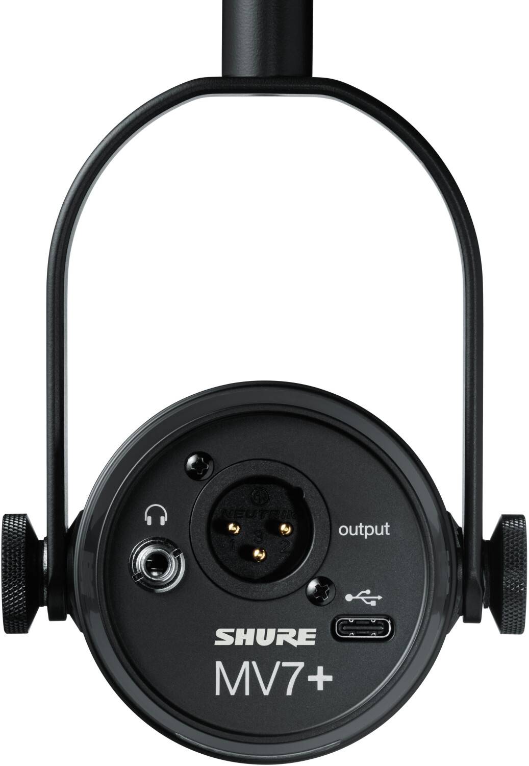 Shure MV7+ schwarz