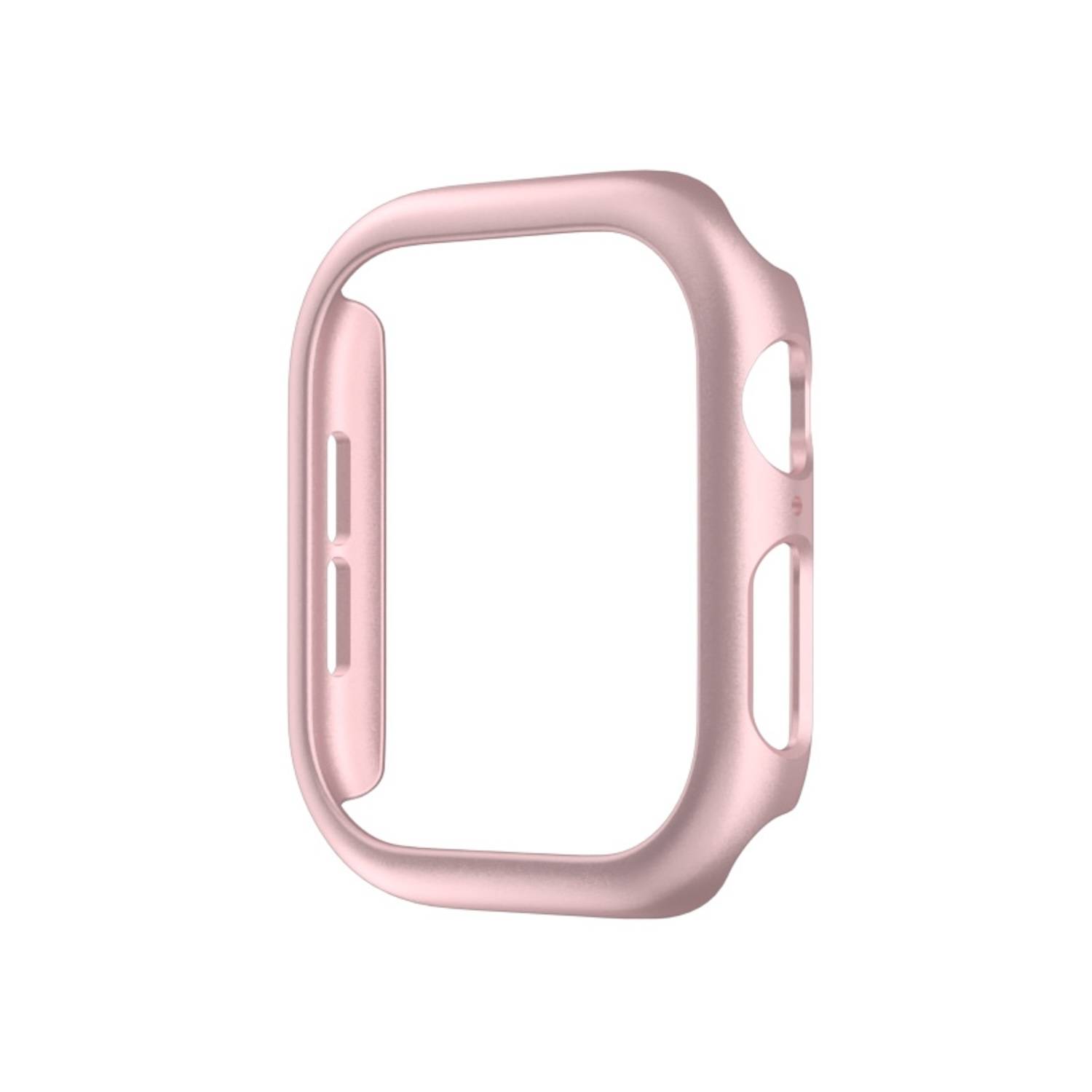 Für Apple Watch Series 10 42mm Kunststoff Schutz Hülle Case Gehäuse Design Rose Gold