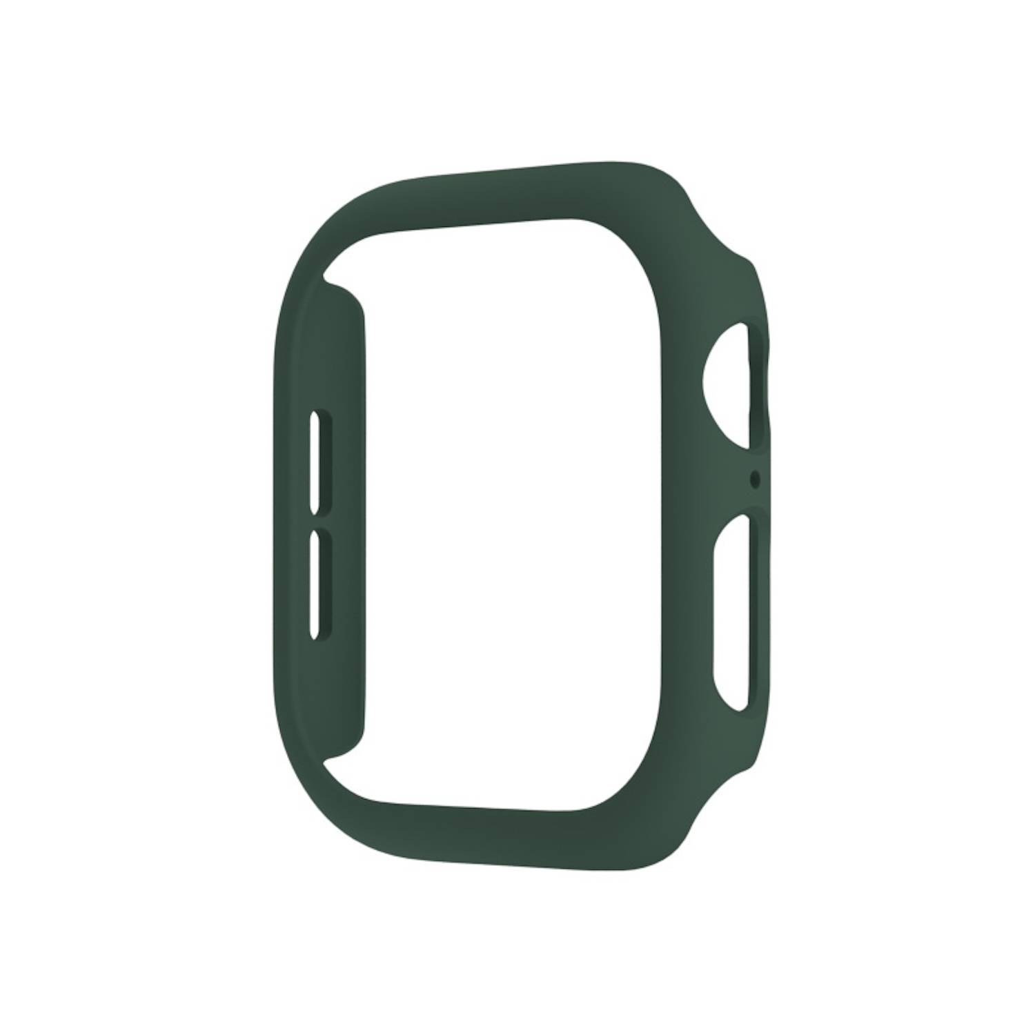 Für Apple Watch Series 11 / 10 42mm Kunststoff Schutz Hülle Case Gehäuse Design Dunkelgrün