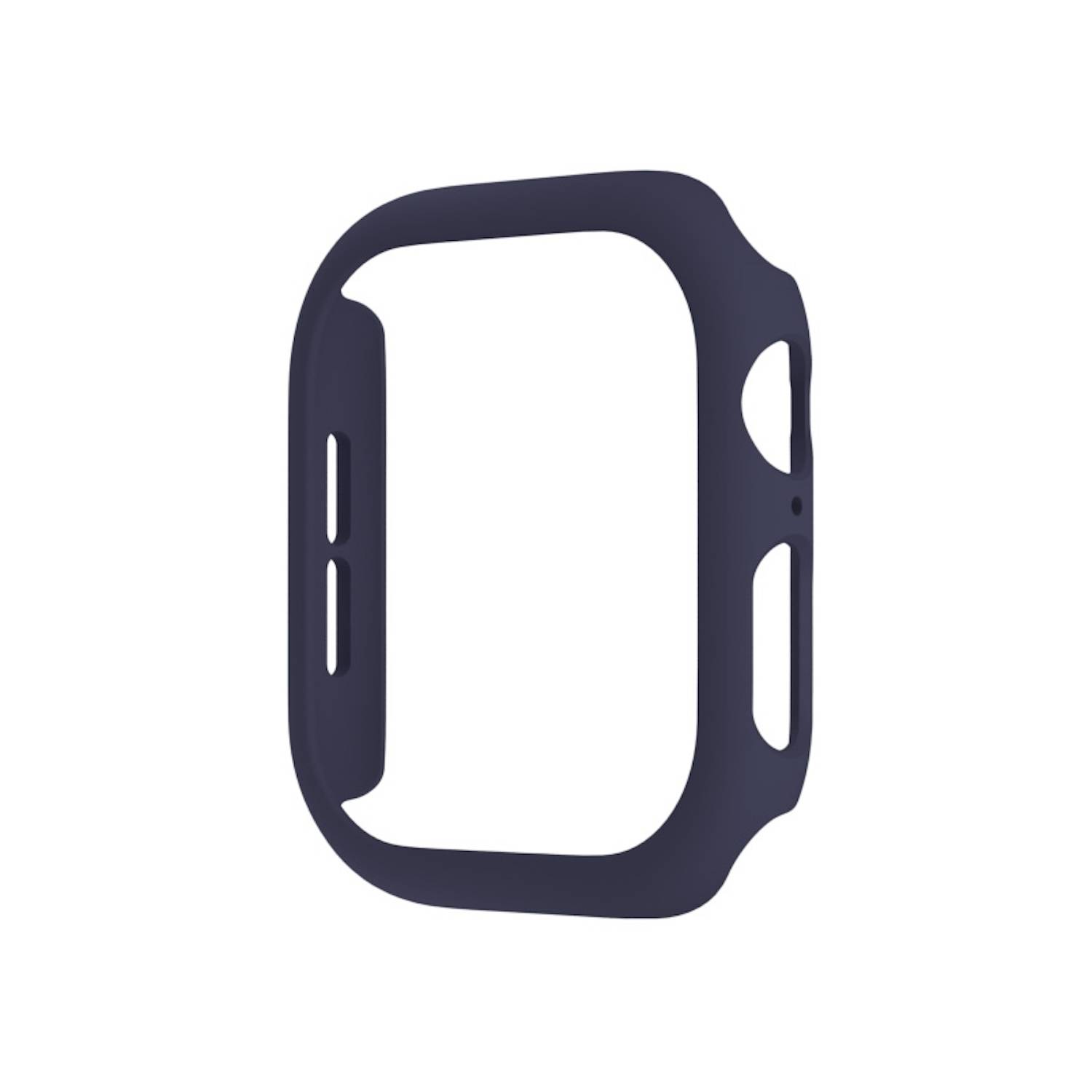 Für Apple Watch Series 11 / 10 46mm Kunststoff Schutz Hülle Case Gehäuse Design Dunkelblau