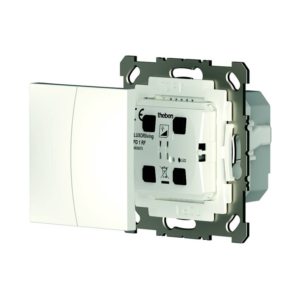 Theben 2/4-fach Funk-Taster LUXORliving PD 1 RF