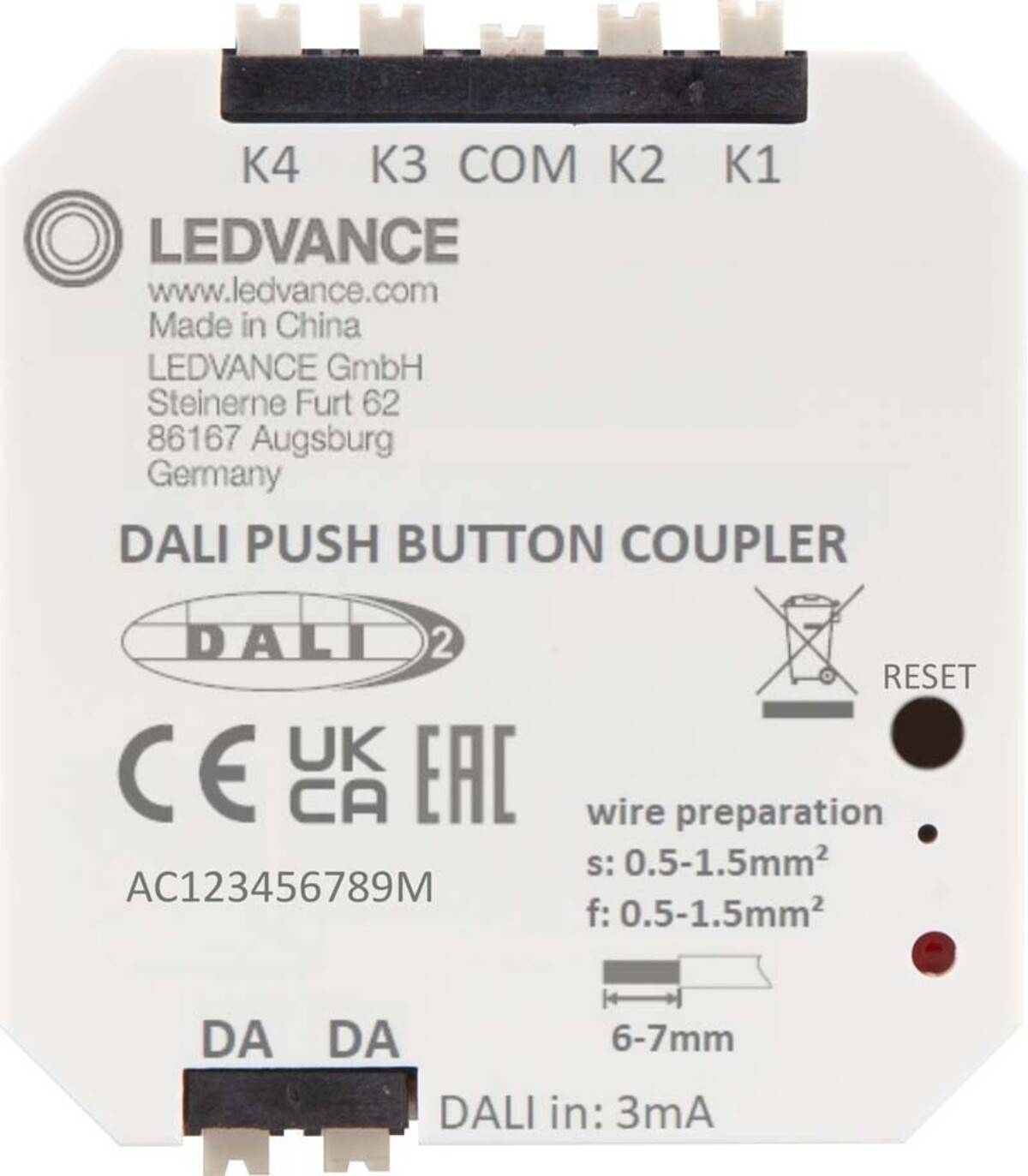 Ledvance Kontrolleinheit PUSHBUT.COUPLERDALI2