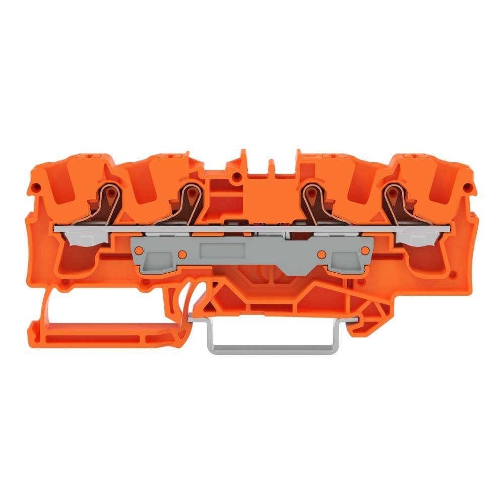 WAGO GmbH & Co. KG 4-Leiter-Durchgangsklemme 2206-1402