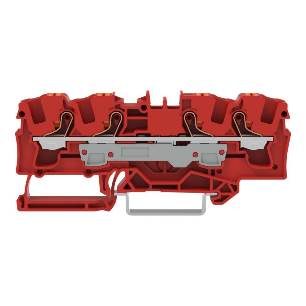 WAGO GmbH & Co. KG 4-Leiter-Durchgangsklemme 2206-1403