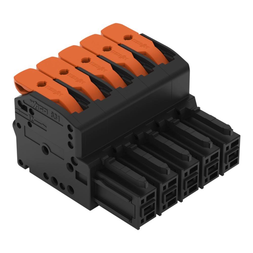 WAGO GmbH & Co. KG 1-Leiter-Federleiste 831-1105/000-004