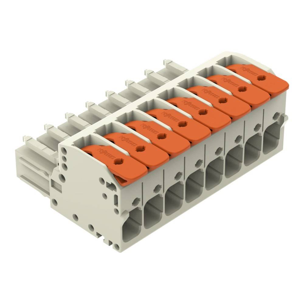 WAGO GmbH & Co. KG 1-Leiter-Federleiste 831-1108/000-004