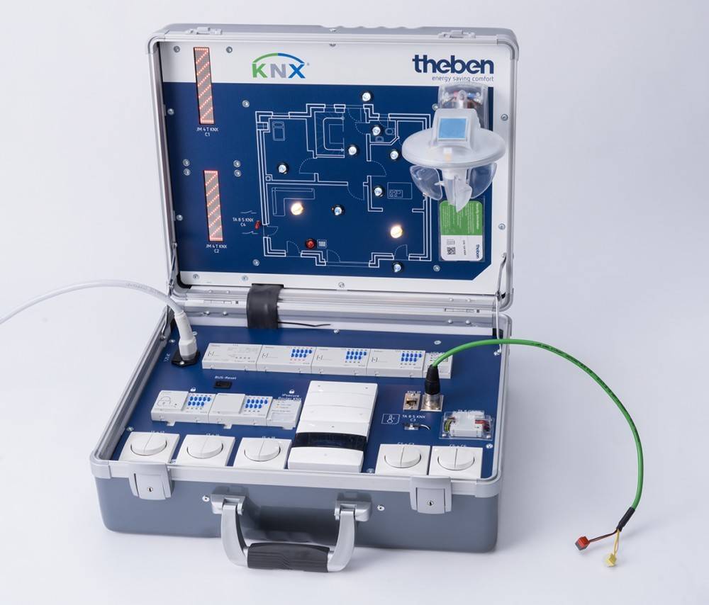 Theben KNX-Ausbildungskoffer mit 9070277
