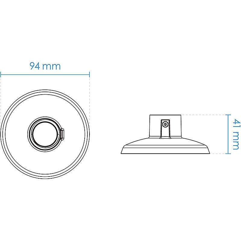 VIVOTEK AC-22B Kuppel getönt, Zubehörartikel, Kuppel | Anwendung: Videoüberwachung