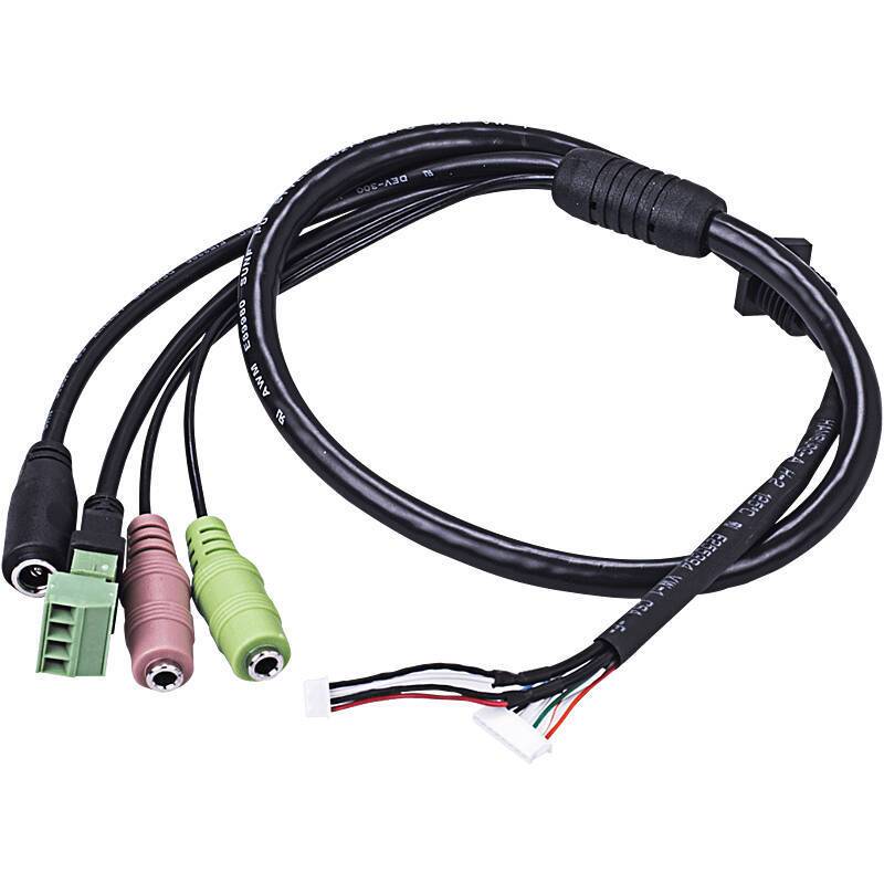 VIVOTEK AO-006 I/O Kabel, Kabel, Zubehörartikel | Anwendung: Videoüberwachung | Farbe: Schwarz