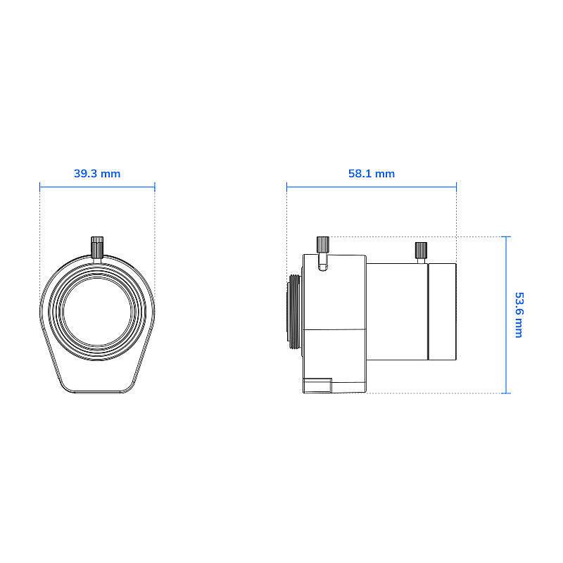 VIVOTEK AL-24A Objektiv, P-Iris, 12-40mm, F2.3, Objektiv, Zubehörartikel | Brennweite: 12 - 40 mm | Anwendung: Videoübe