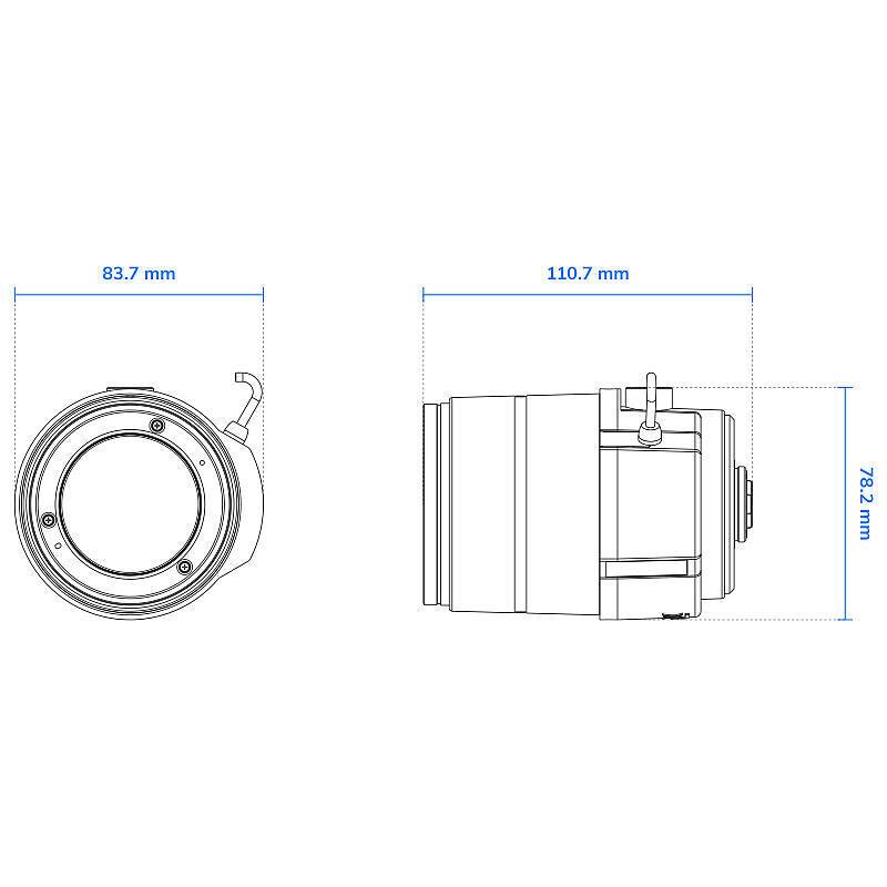 VIVOTEK AL-252 Objektiv, i-CS, 9-50mm, F1.5, Objektiv, Zubehörartikel | Brennweite: 9 - 50 mm | Anwendung: Videoüberwac
