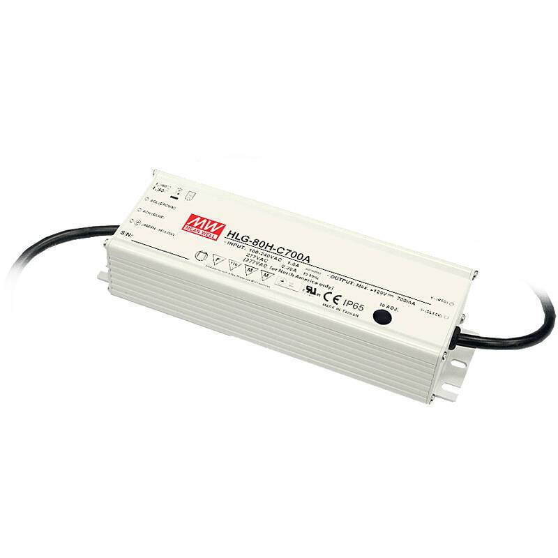 VIVOTEK HLG-80H-54 Netzteil, 54VDC, 80W, Universeller AC-Eingang / Vollbereich (bis zu 305 VAC) | Integrierte aktive PF