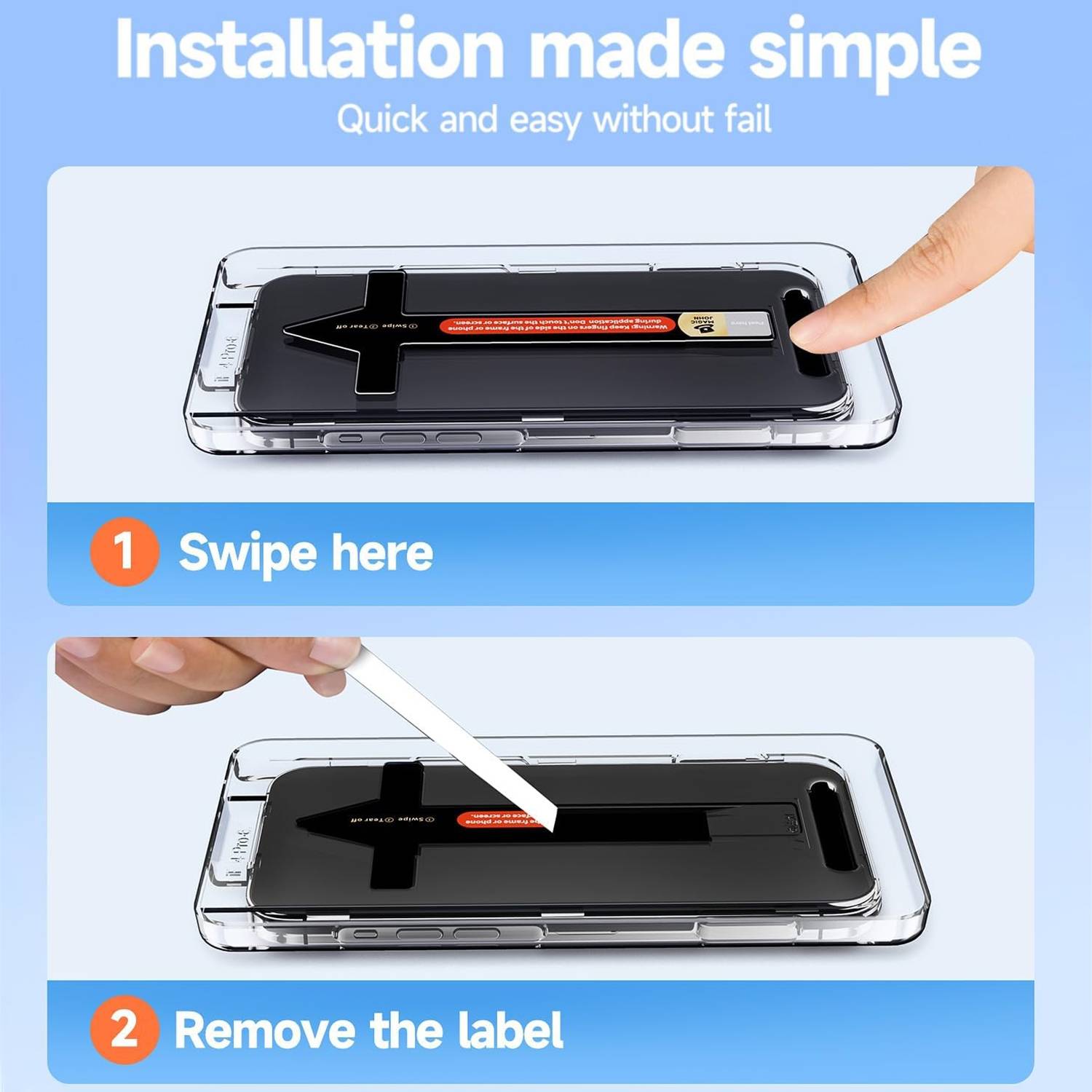 2x 9H Panzerglas für iPhone 11 Pro Max 3D KLAR Staubfreie Installation echtes Tempered Glass Panzerhartglas Schutzglas Displayschutz Schutzfolie