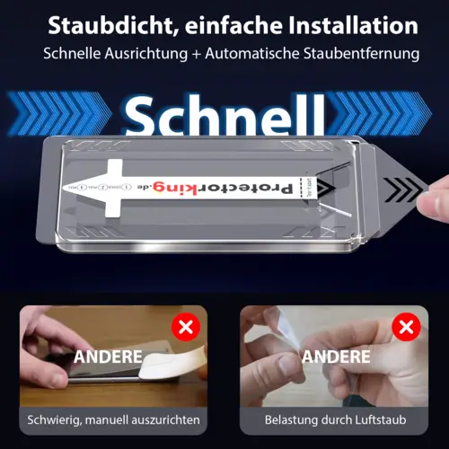 6x 9H Panzerglas für iPhone 16 Pro 3D KLAR MagixBox Staubfreie Installation echtes Tempered Glass Panzerhartglas Schutzglas Displayschutz 6x 9H Panzerglas für iPhone 16 Pro 3D KLAR MagixBox Staubfreie Installation echtes Tempered Glass Panzerhartglas Schutzglas Displayschutz