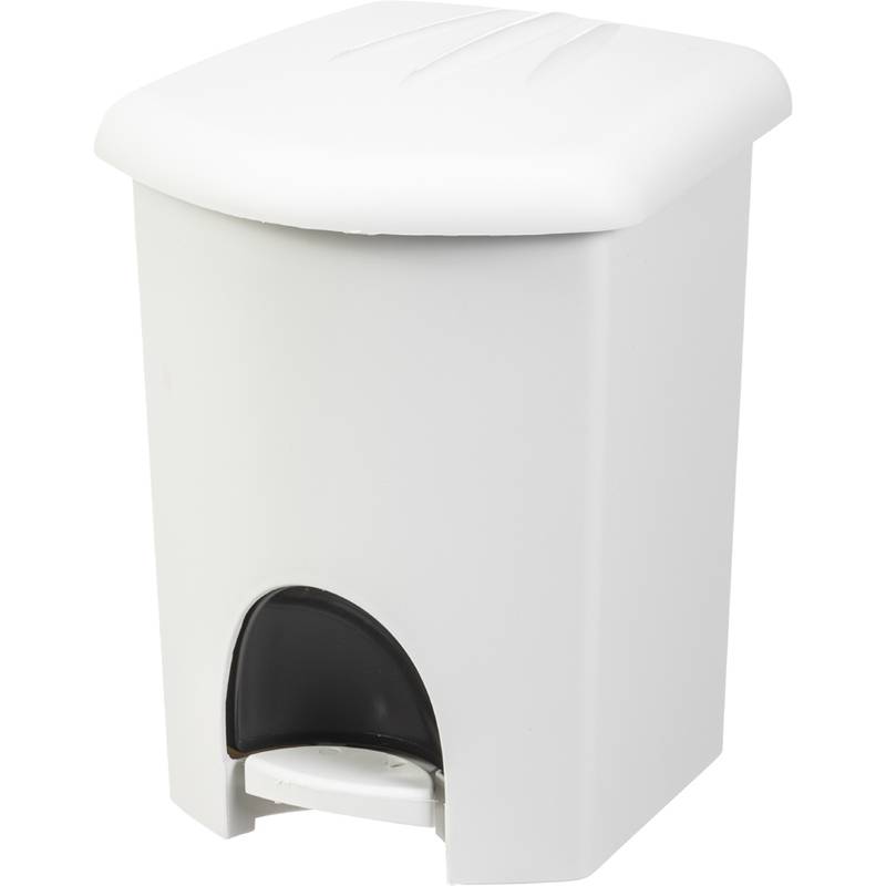 plast team Tret-Kosmetikeimer, 6 Liter, weiß