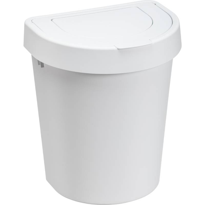 plast team Abfalleimer SEATTLE, 10 Liter, weiß