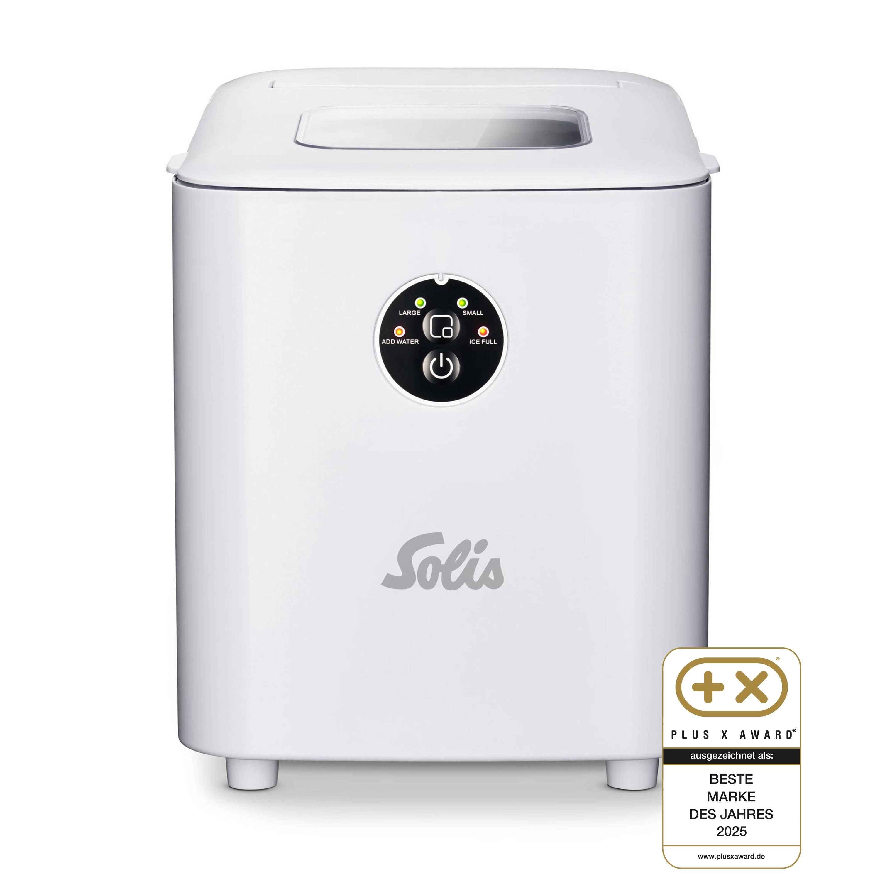 Solis Eiswürfelmaschine, Ice Cube Express, 1L Volumen, 8 Eiswürfel in 10 Minuten