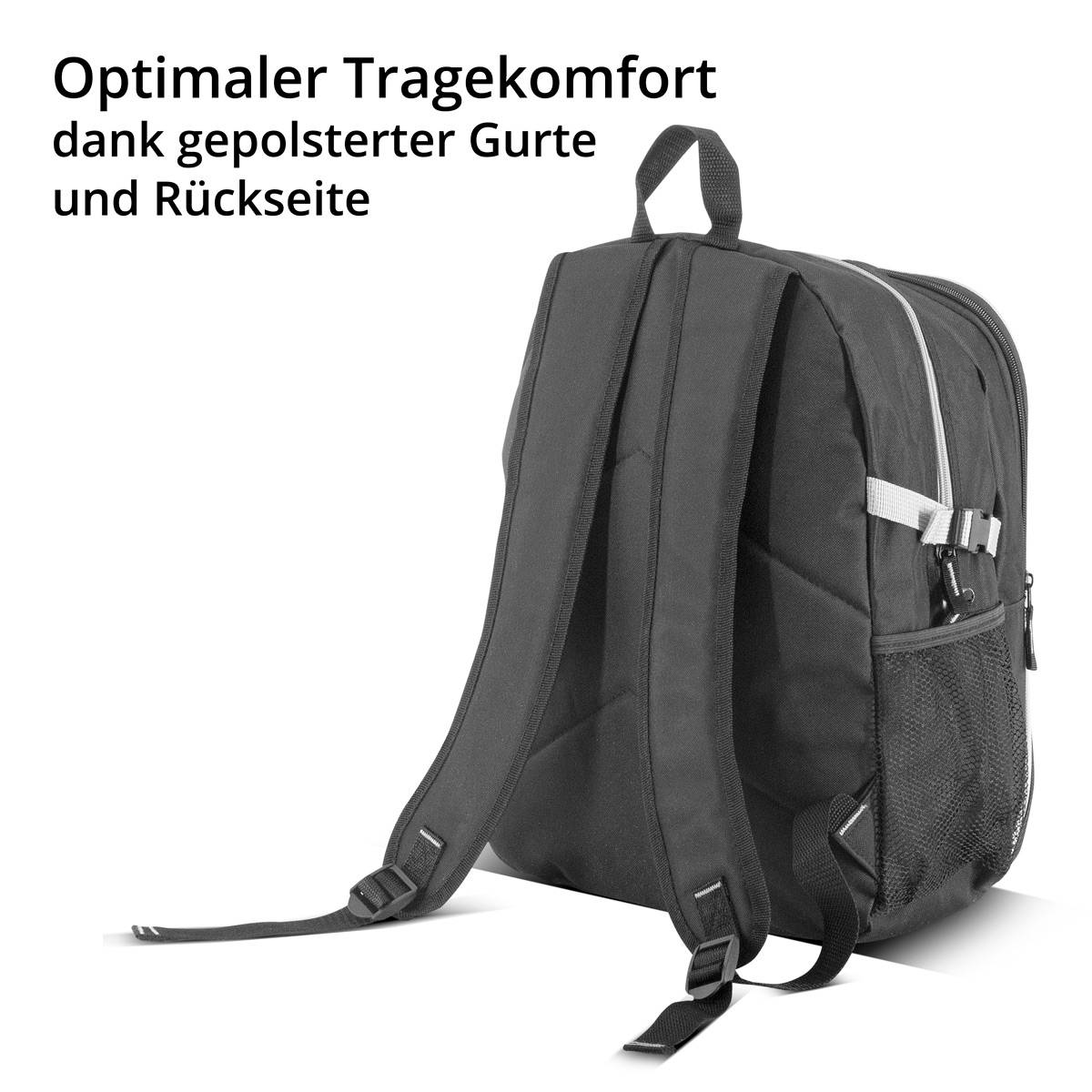 STAHLWERK Rucksack Freizeitrucksack 27 Liter Sportrucksack Daypack Handgepäck