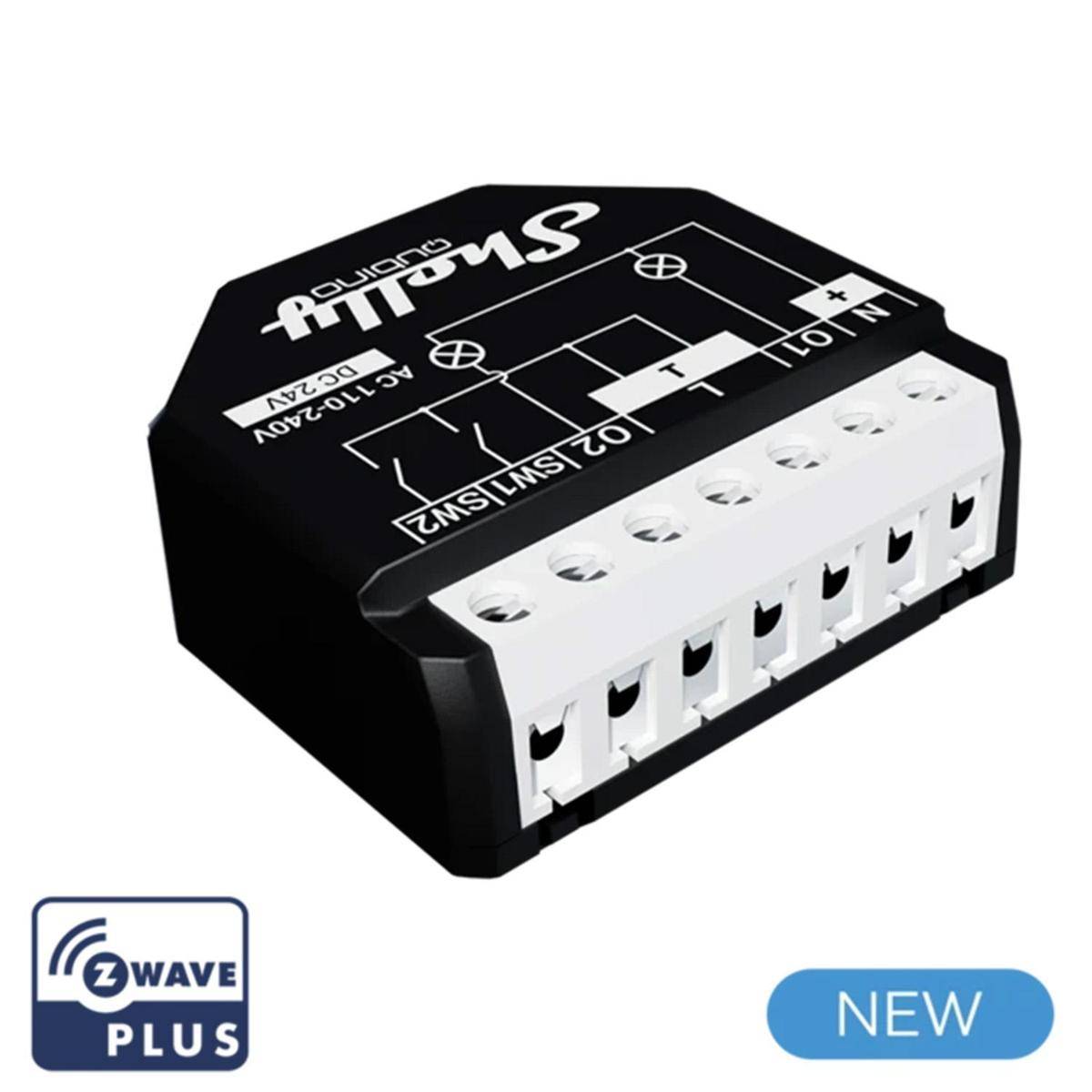 ALREZWE_W_2PM - Qubino Wave 2PM Relay 16A 2 channel