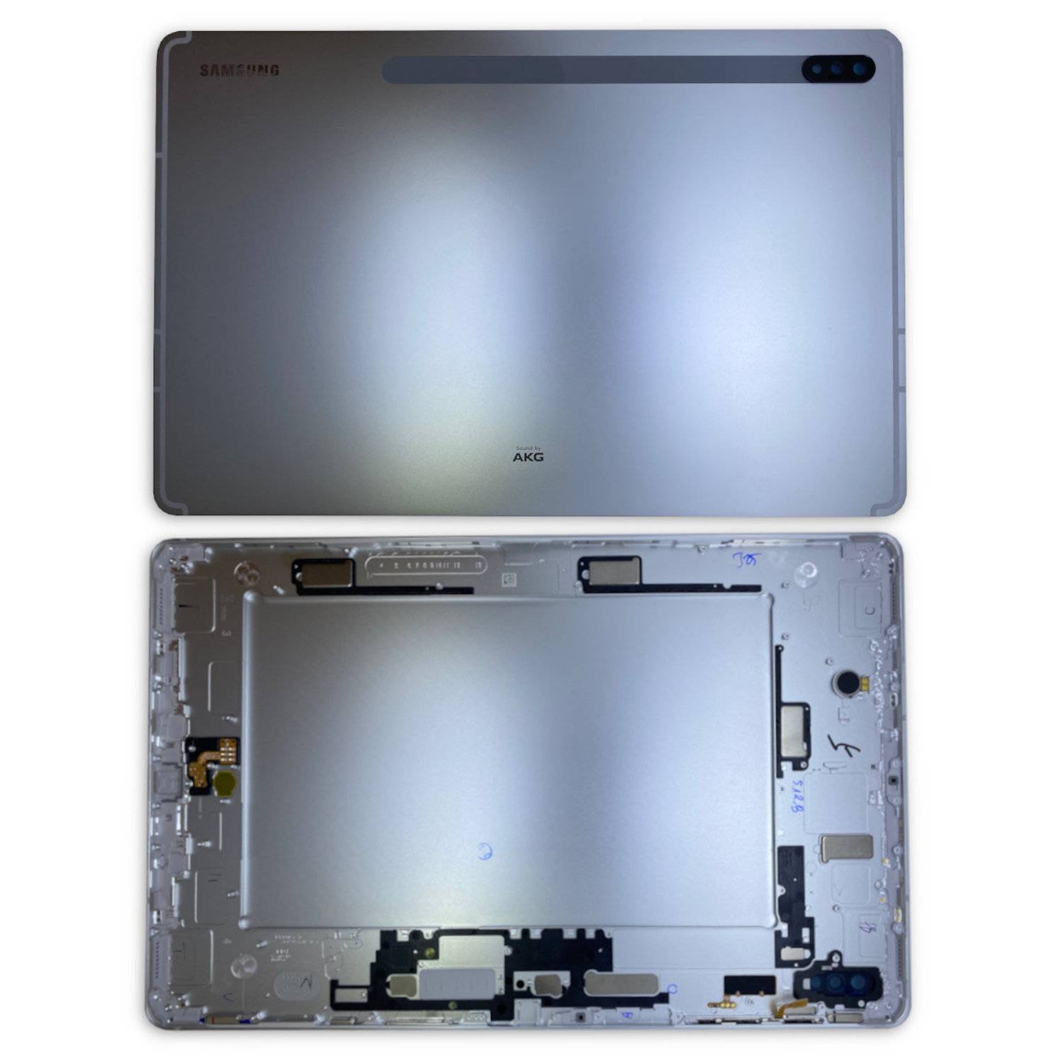 Samsung Akkudeckel Cover Galaxy Tab S7 Plus GH96-13787B Silber Silver