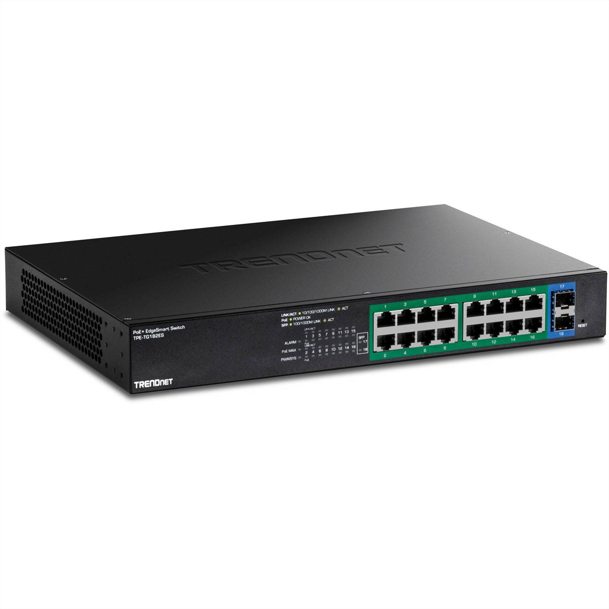 TRENDnet TPE-TG182ES 18-Port PoE+ Switch Gigabit EdgeSmart