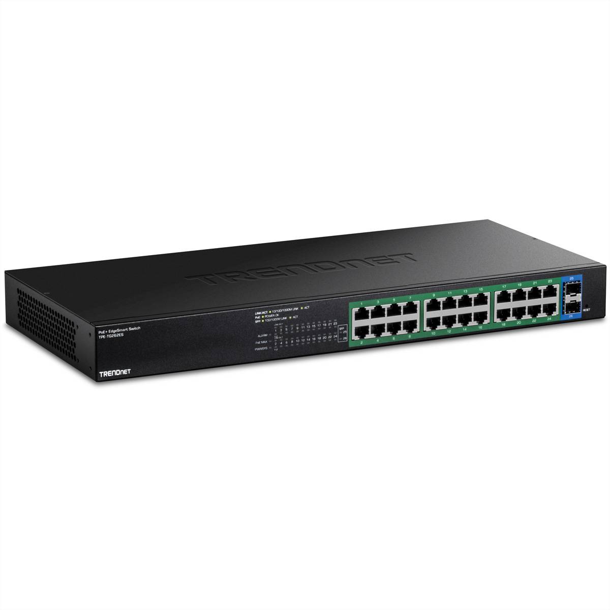 TRENDnet TPE-TG262ES 26-Port PoE+ Switch, Gigabit EdgeSmart