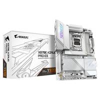 GIGABYTE - AORUS X870E PRO ICE - Motherboard - ATX - Socket AM5 - AMD X870E Chipsatz - USB-C 3.2 Gen 2x2, USB4, USB 3.2