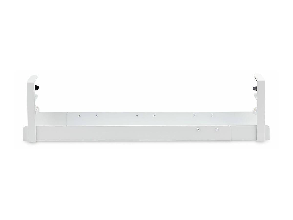 StarTech.com Under Desk Cable Management Tray, Clamp-on Installation