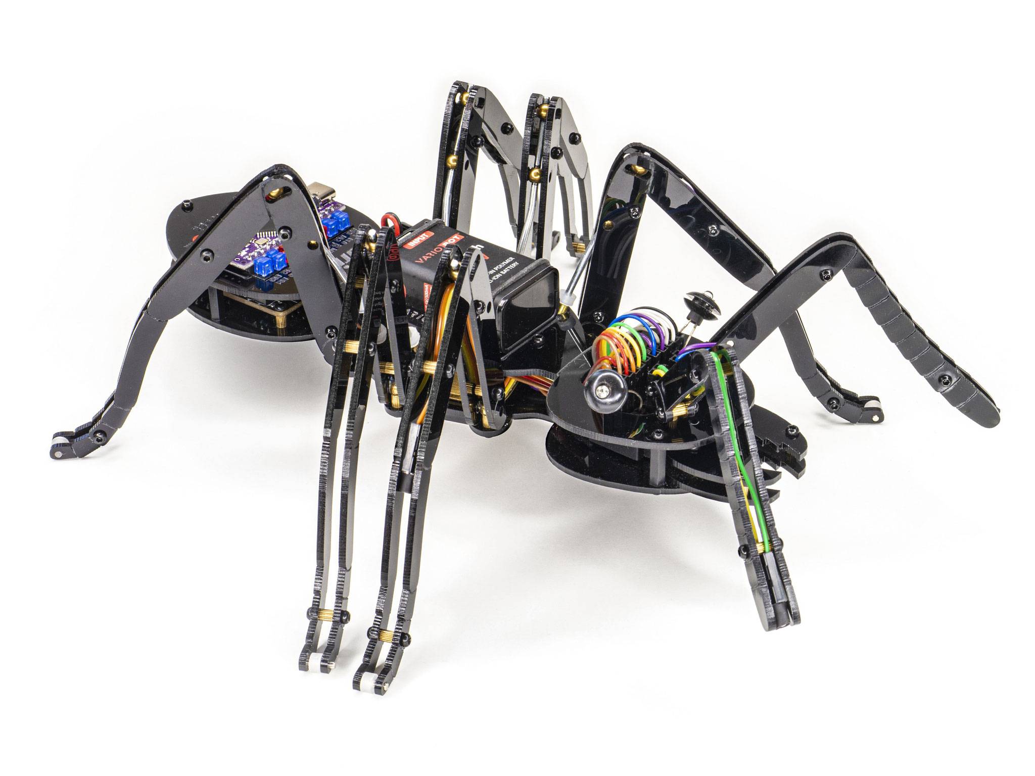 variAnt - Roboterameise als Bausatz (ohne Löten), programmierbarer Laufroboter mit Arduino, VARIOBOT
