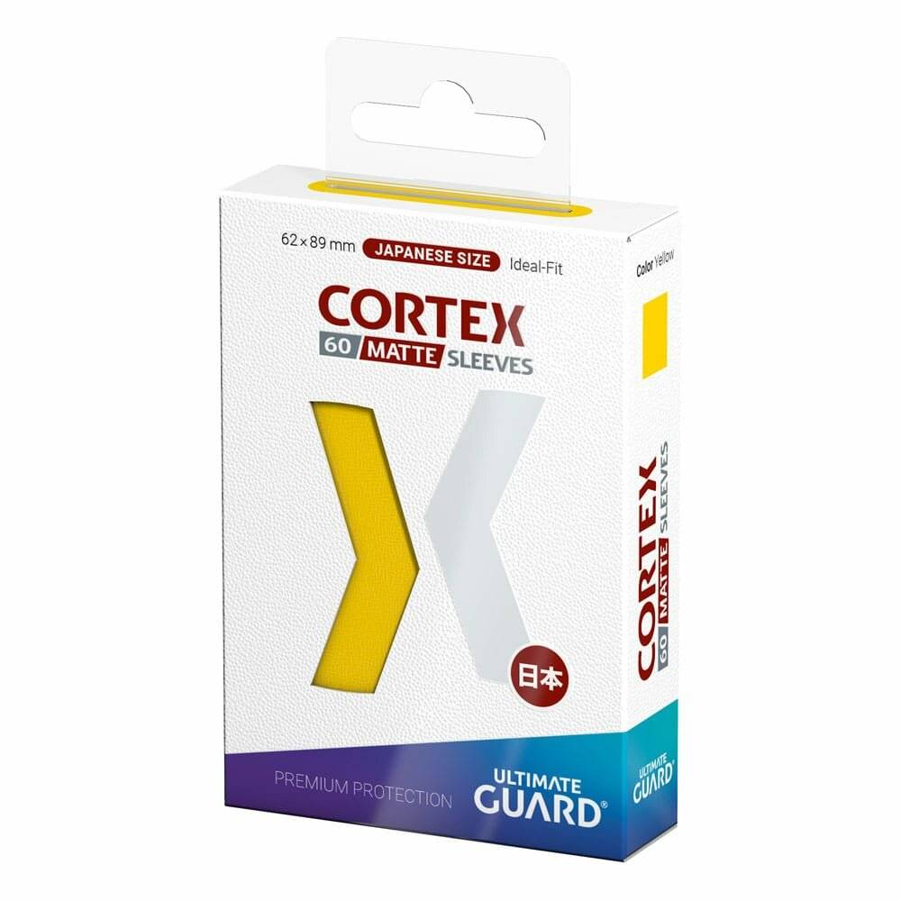 Ultimate Guard Cortex Sleeves Japanische Größe Matte Yellow (60)