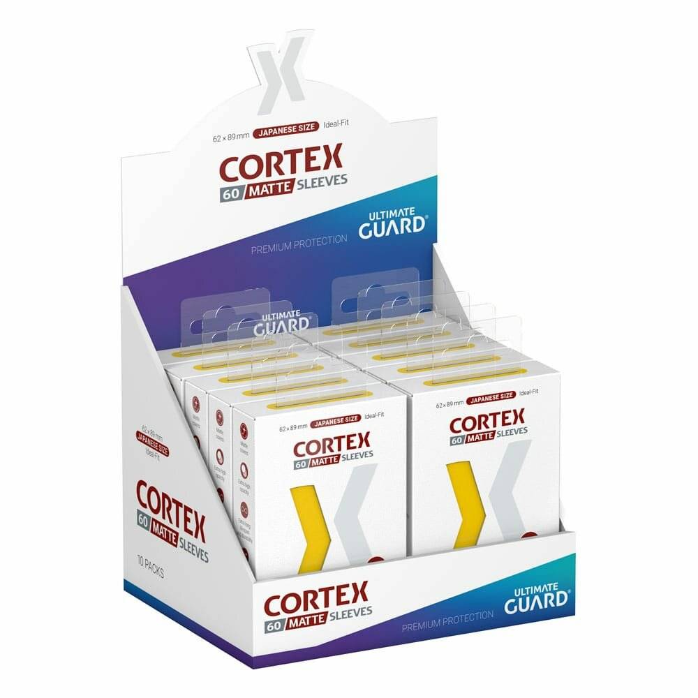 Ultimate Guard Cortex Sleeves Japanische Größe Matte Yellow (60)