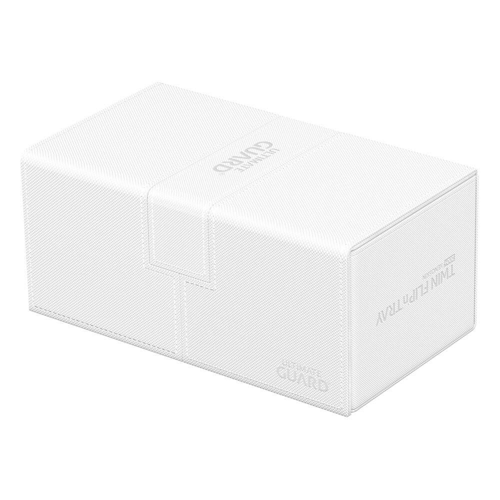 Ultimate Guard Twin Flip`n`Tray 200+ XenoSkin Monocolor Weiß