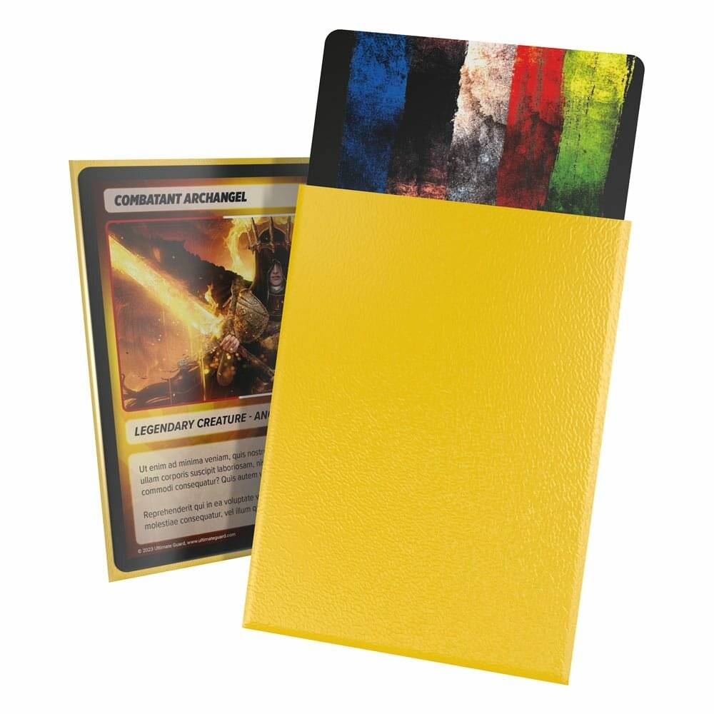 Ultimate Guard Cortex Sleeves Standardgröße Matte Yellow (100)
