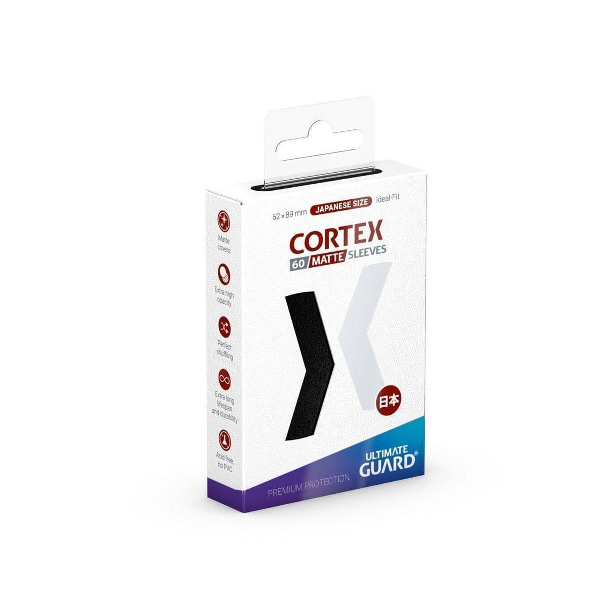 UGD011165 - Cortex Sleeves Japanische Größe Matt-Schwarz (60)