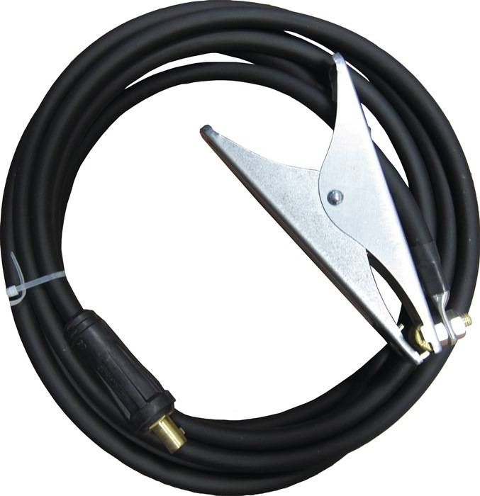 Massekabel konfekt.200 A Kabel-L.4m Kabel-D.25mm² KS 50 Erdklemme Gum.CONZELMANN