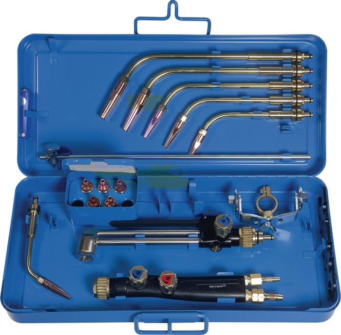 Schweiß-/Schneidgarnitur STAR B Blockdüsen Schneidb.3-100mm MESSER-CUTTING