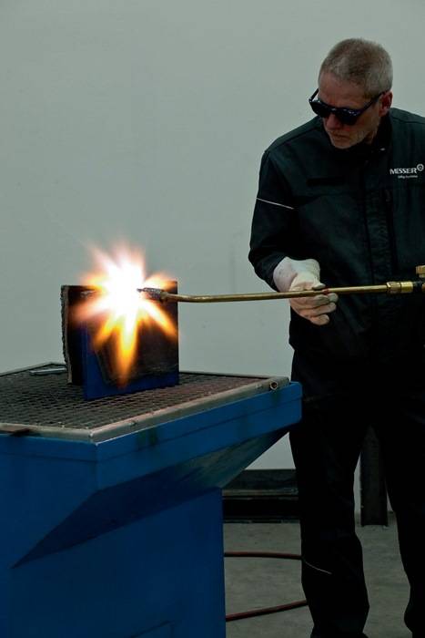 Wärmeinsatz STAR F-PMY Einsatzgr.10 L.420mm Propan,Methan,Mapp MESSER-CUTTING