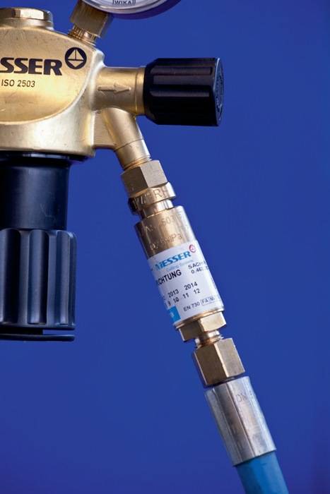 Flaschendruckminderer CONSTANT 2000 Argon/CO₂ 200bar 1-stufig 16l/min