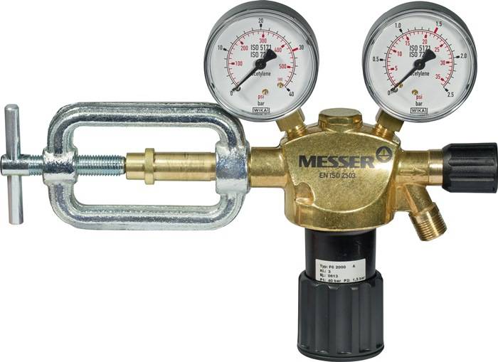 Flaschendruckminderer CONSTANT 2000 Acetylen 25bar 1-stufig