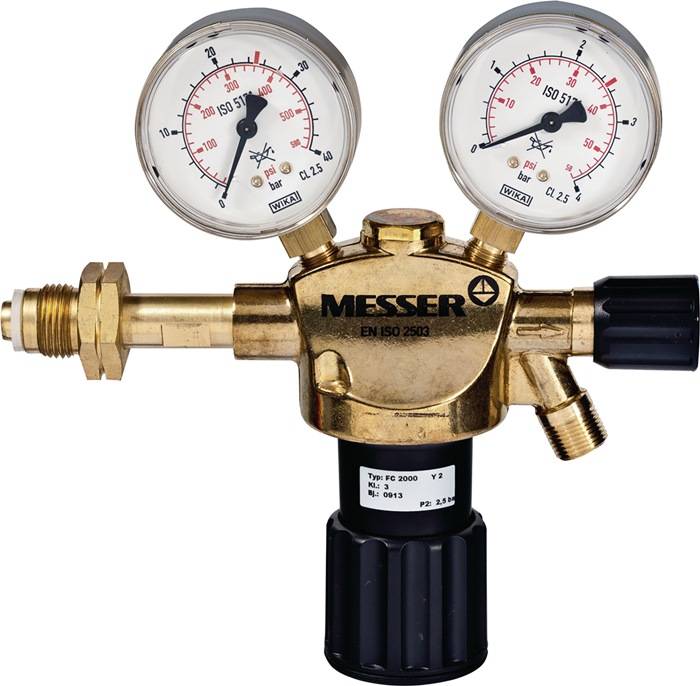 Flaschendruckminderer CONSTANT 2000 Druckluft 200bar 1-stufig