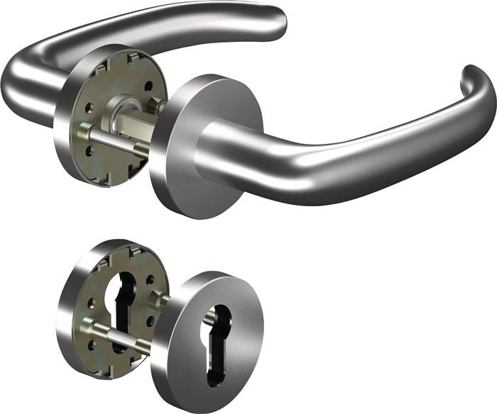 Rosettengrt.CORE+8999 8mm/6501/6612 PZ AL Alu.U-Form DIN L/R D/D OGRO