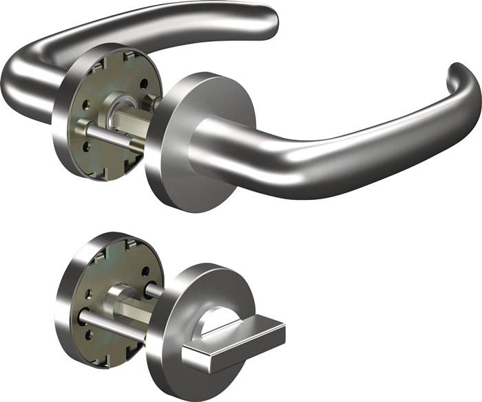 Rosettengrt.CORE+8999 8mm/6501/7122 WC AL Alu.U-Form DIN L/R D/D OGRO
