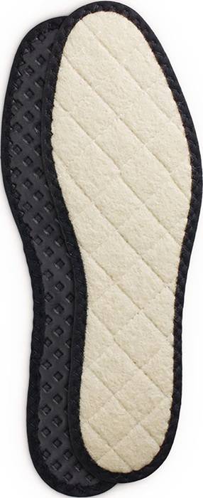 Einlegesohle Alu Therm Tech Gr.45 wollweiß-schwarz Alu-Kälteschutz COLLONIL