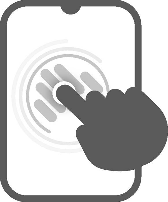 Feinstrickhandschuhe f.Smartphones u.Touchscreens Gr.8 dunkelblau