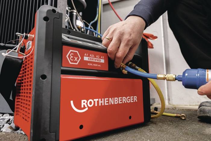 Kältemittelabsauggerät ROREC PRO A3 12kg 220-240V ROTHENBERGER