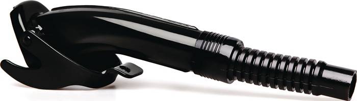 Ausgießstutzen f.Benzin/Diesel o.Fehlbetankungssperre L.280mm B.68mm schwarz