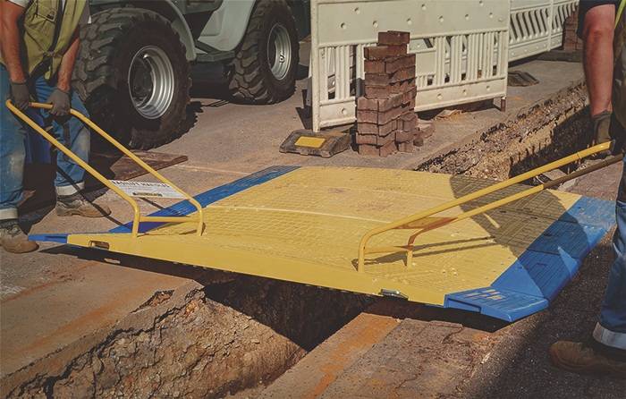 Grabenbrücke LowPro® 23/05 Mittelstück L.2300mm B.500mm 44 t 16