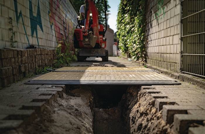 Grabenabdeckung LowPro® 15/10 b.0,90m B.L.1500mm B.1000mm 3,5 t